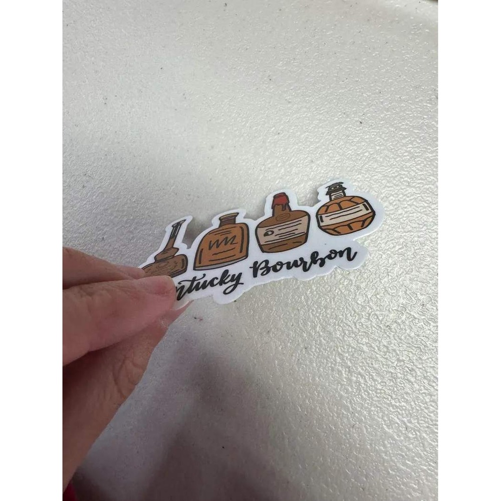 Kentucky Bourbon Sticker‎ Decal Water Bottle Laptop Car Vinyl